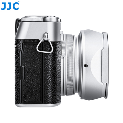 1025859_C.jpg - JJC Lens Hood Fujifilm X100 VI Silver - Image 3