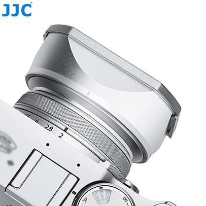 1025859_E.jpg - JJC Lens Hood Fujifilm X100 VI Silver - Thumbnail 5