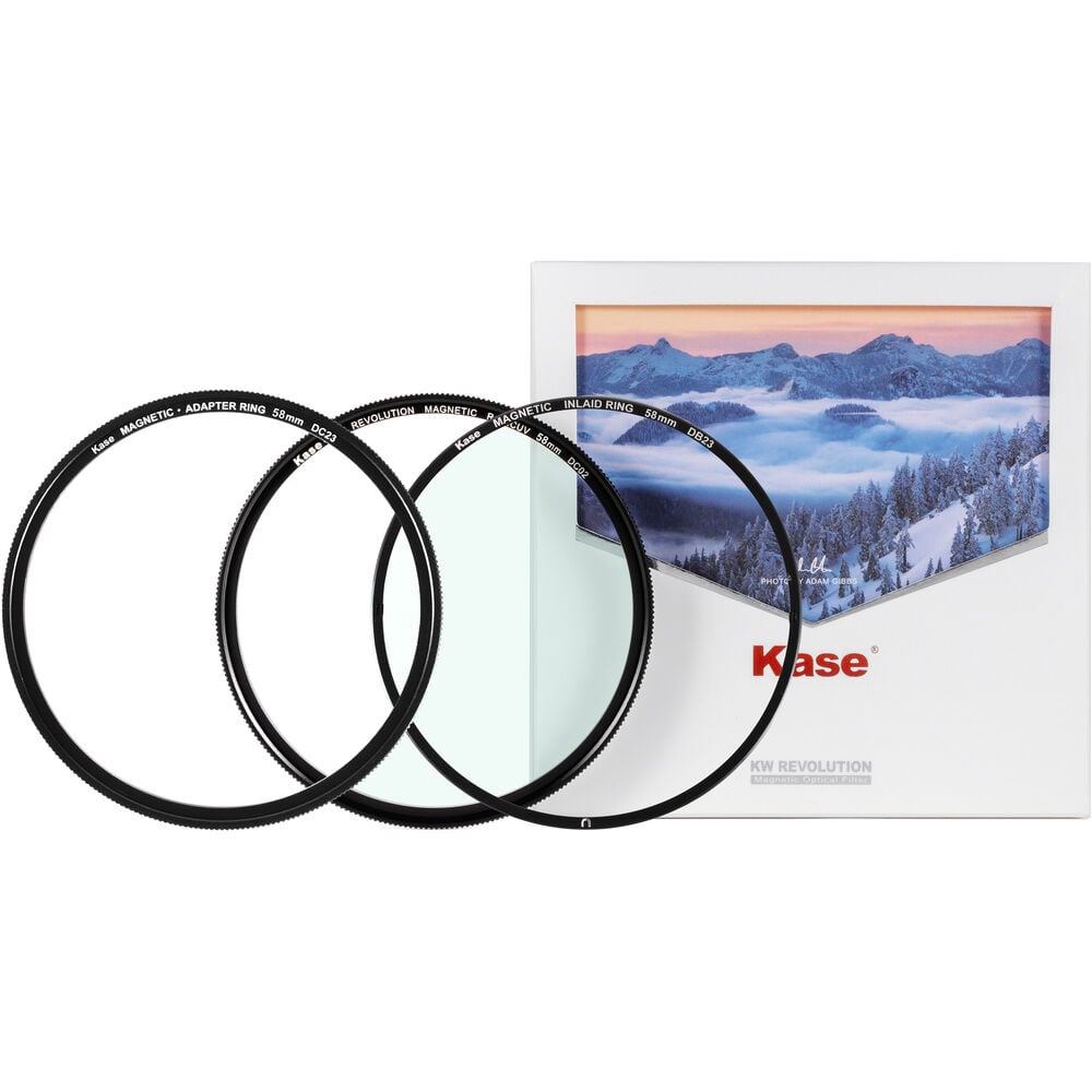 Best image for Kase Revolution R MCUV Magnetic Filter 58mm