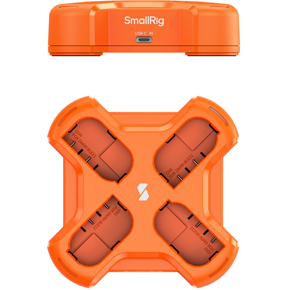 1026019_A.jpg - SmallRig DMW-BLK22 4-Channel Camera Battery Charger (Panasonic) 5748 - Image 1