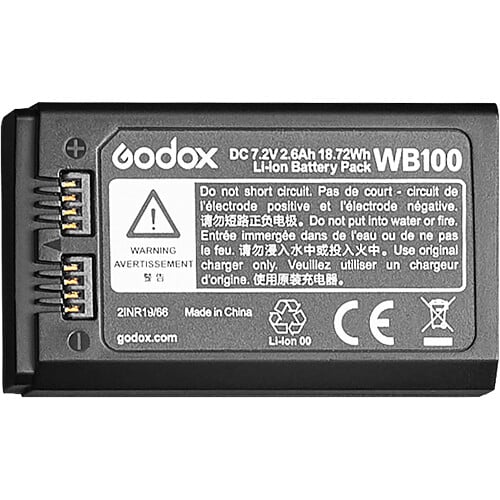 Best image for Godox WB100 Battery for AD100pro II Pocket Flash
