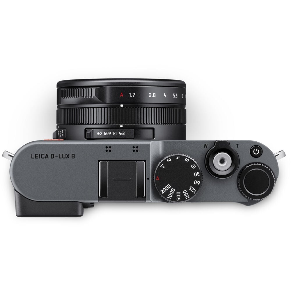 Leica D-Lux 8 Digital Camera Metal Grey