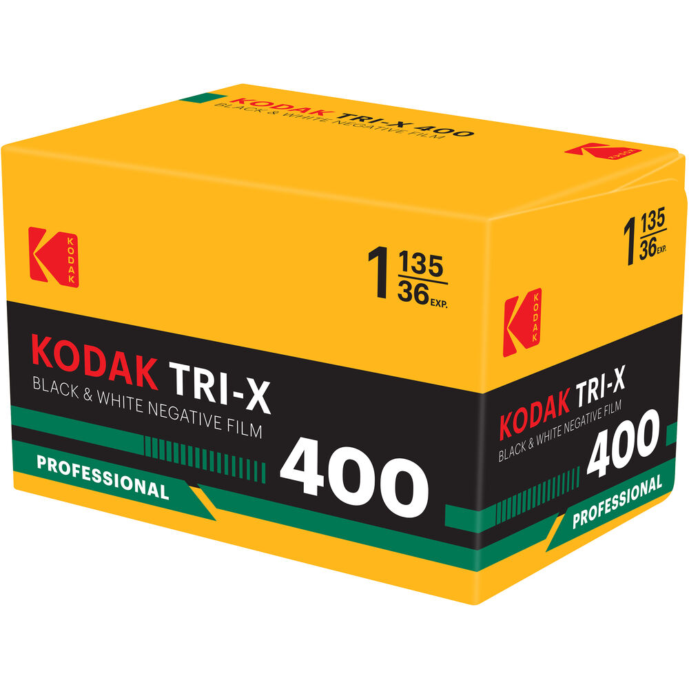 Kodak Professional Tri-X 400 Black and White Negative Film 35mm 36 Exposures - Best Available Image