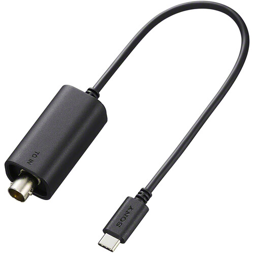 Sony VMC-BNCU1 Timecode Adapter Cable (USB-C to BNC) - Best Available Image