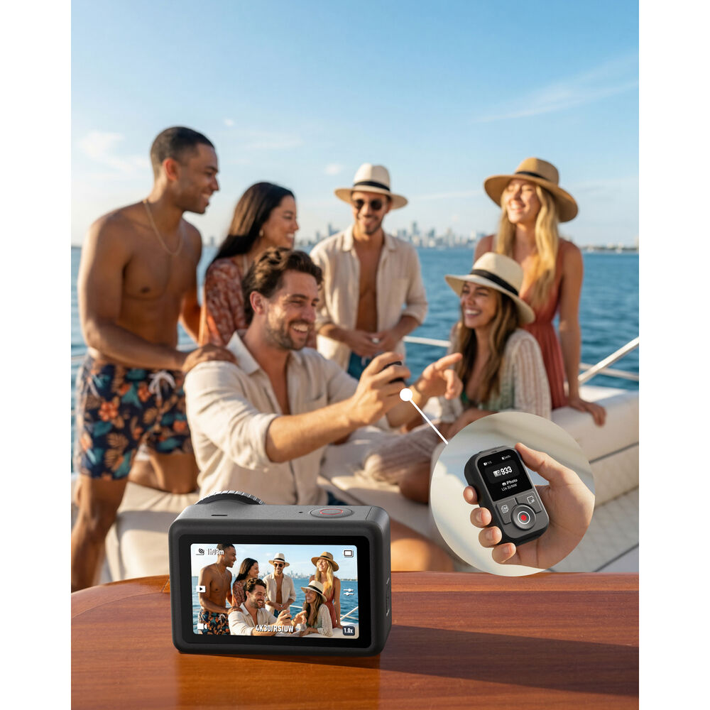 1026689_C.jpg - Telesin Bluetooth Remote Control for DJI Osmo 4 / 5 / 6 / 360 - Image 3