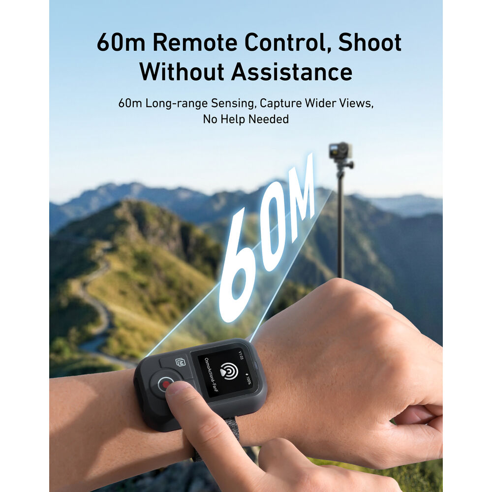 1026689_D.jpg - Telesin Bluetooth Remote Control for DJI Osmo 4 / 5 / 6 / 360 - Image 4