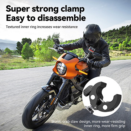1026729_D.jpg - Telesin Crab Claw Clamp for action camera and phone - Image 4