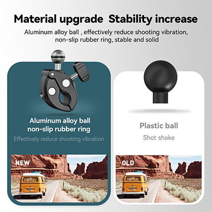 1026729_E.jpg - Telesin Crab Claw Clamp for action camera and phone - Image 5