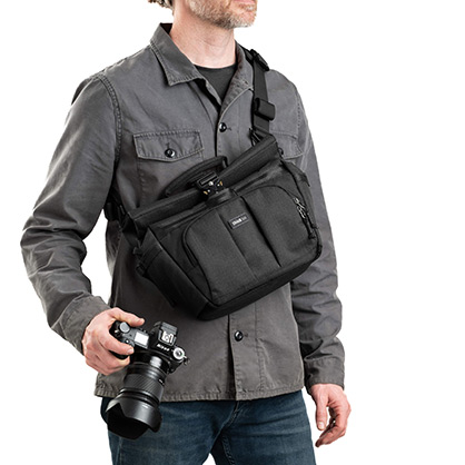1026789_A.jpg - ThinkTank FocusPoint Crossbody Bag 8L Black - Image 1