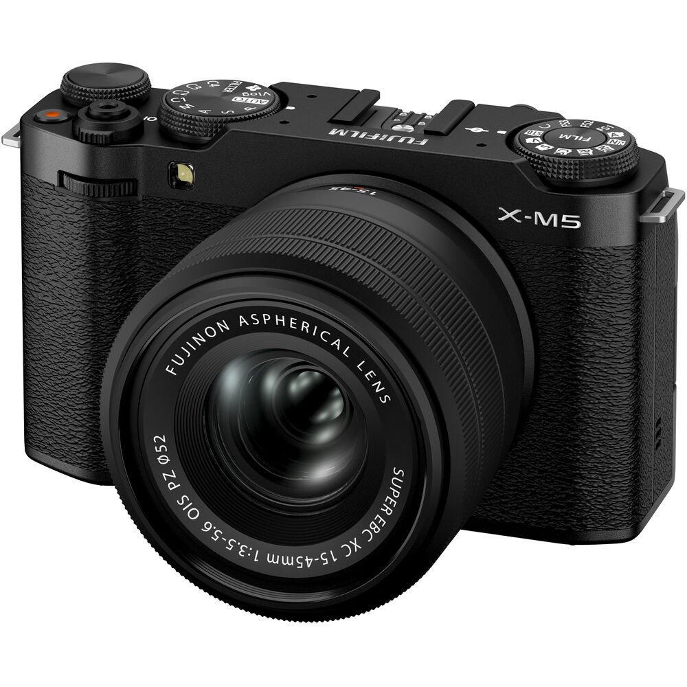 1026899_D.jpg - Fujifilm X-M5 Twin Lens Kit in Black including 15-45mm and 50-230mm Lenses - Image 4