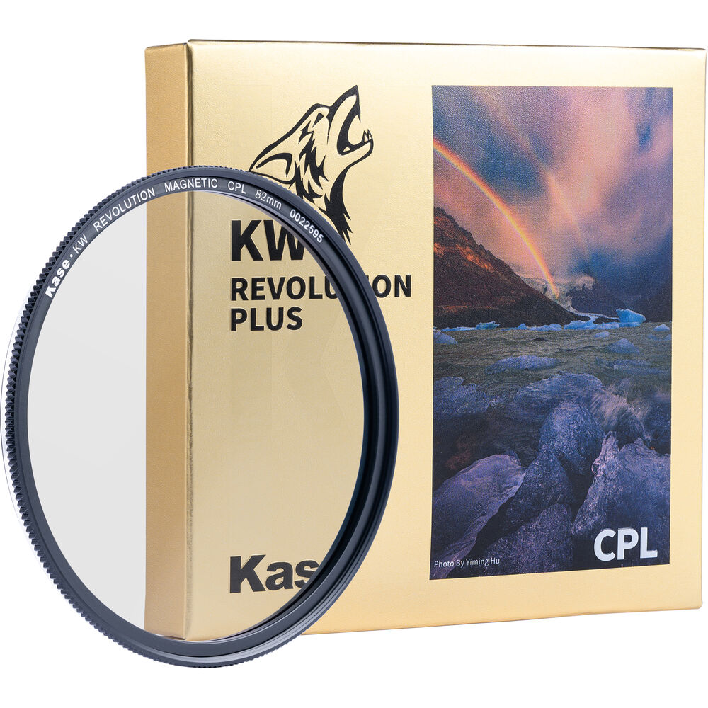 Best image for Kase KW Revolution Plus Magnetic CPL Filter (Silver Ring, 82mm)