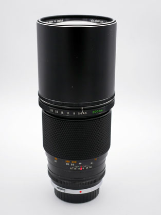 Olympus MF 300mm F/4.5 Auto-T F.Zuiko Lens in OM Mount