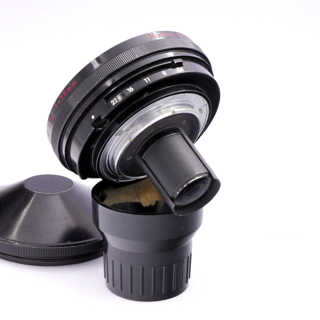 S-H-10C4C_3.jpg - Nippon Kogaku MF 7.5mm F/5.6 Fish-Eye Nikkor Lens + Viewfinder (was $1295) - Thumbnail 6