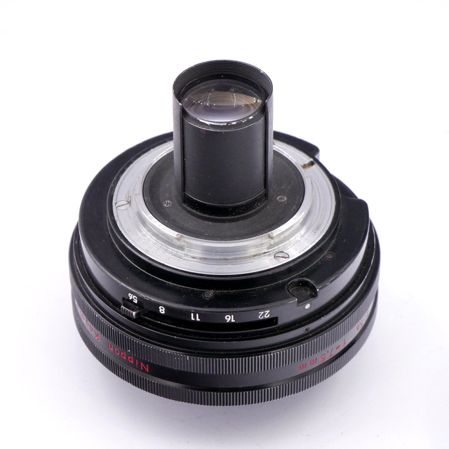 Nippon Kogaku MF 7.5mm F/5.6 Fish-Eye Nikkor Lens +