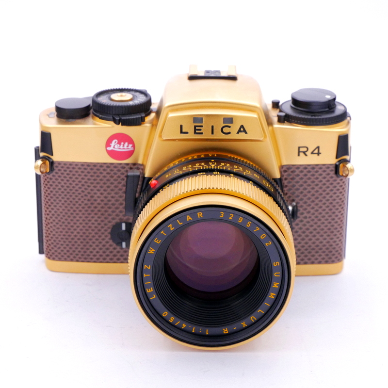 Leica R4 + 50mm F/1.4 - Gold - Best Available Image