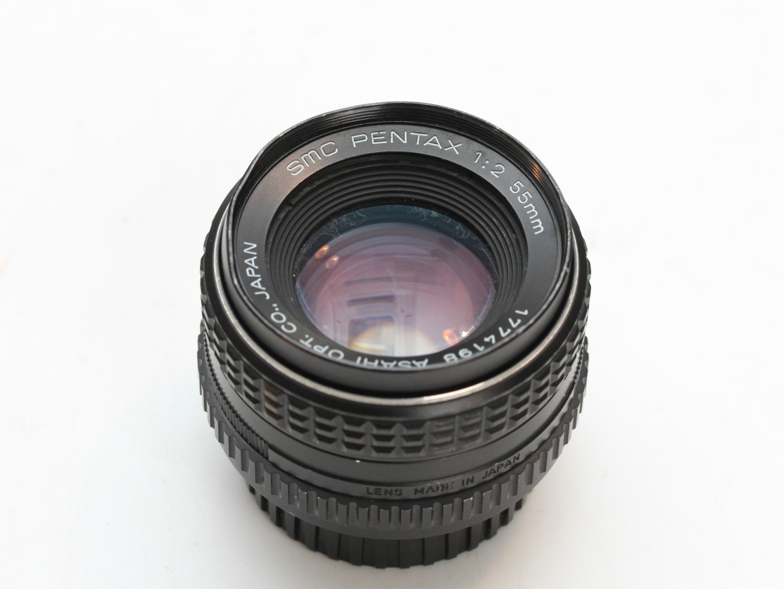 Pentax MF 55mm F/2 SMC ASAHI Lens - Best Available Image