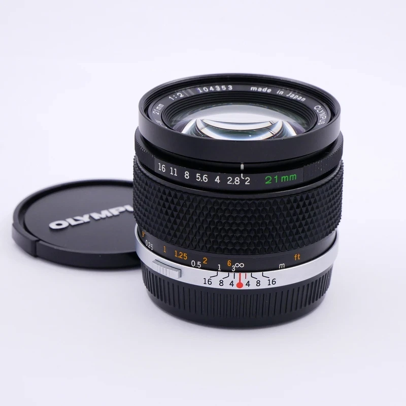 Olympus MF 21mm F/2 Zuiko Auto-W Lens in OM Mount (was $4500) - Best Available Image