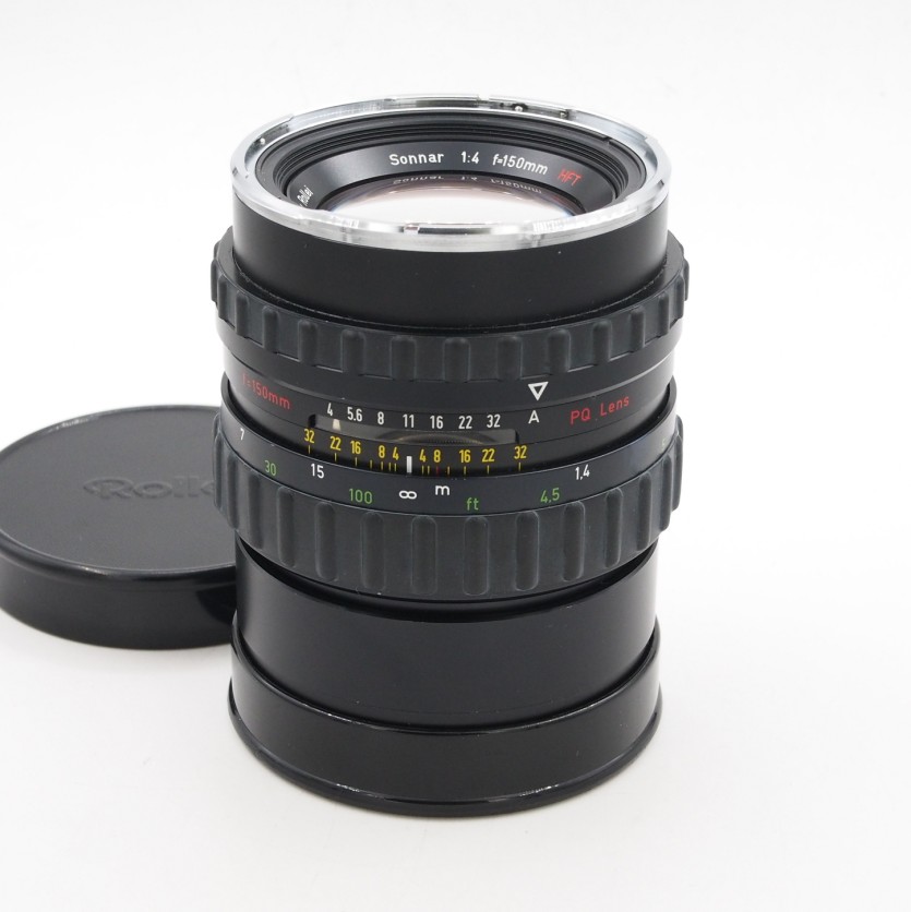 Zeiss MF 150mm F/4 HFT Sonnar PQ Lens for Rollei 6000 Series Cameras - Best Available Image