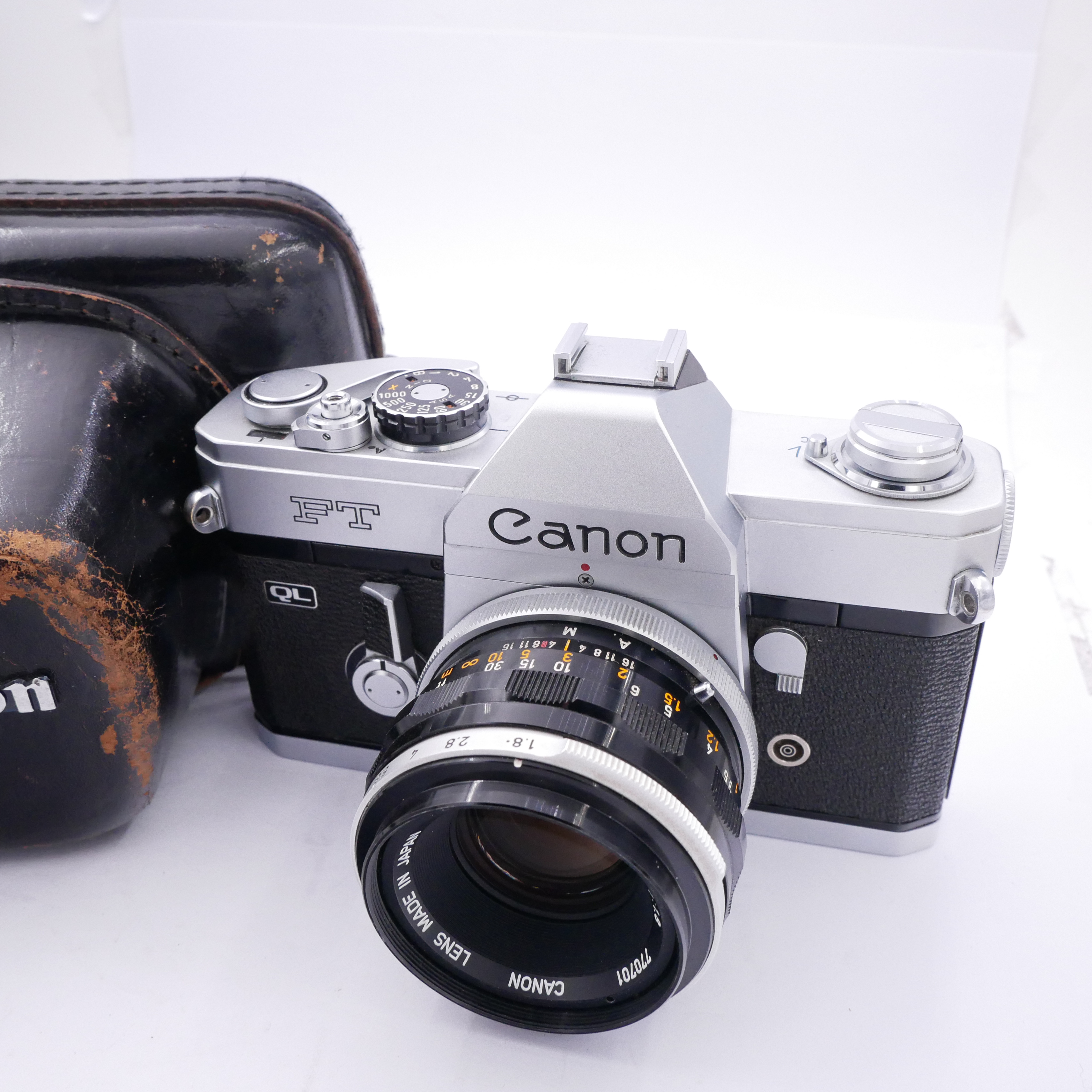 Canon FT QL + 50mm F1.8  - Best Available Image