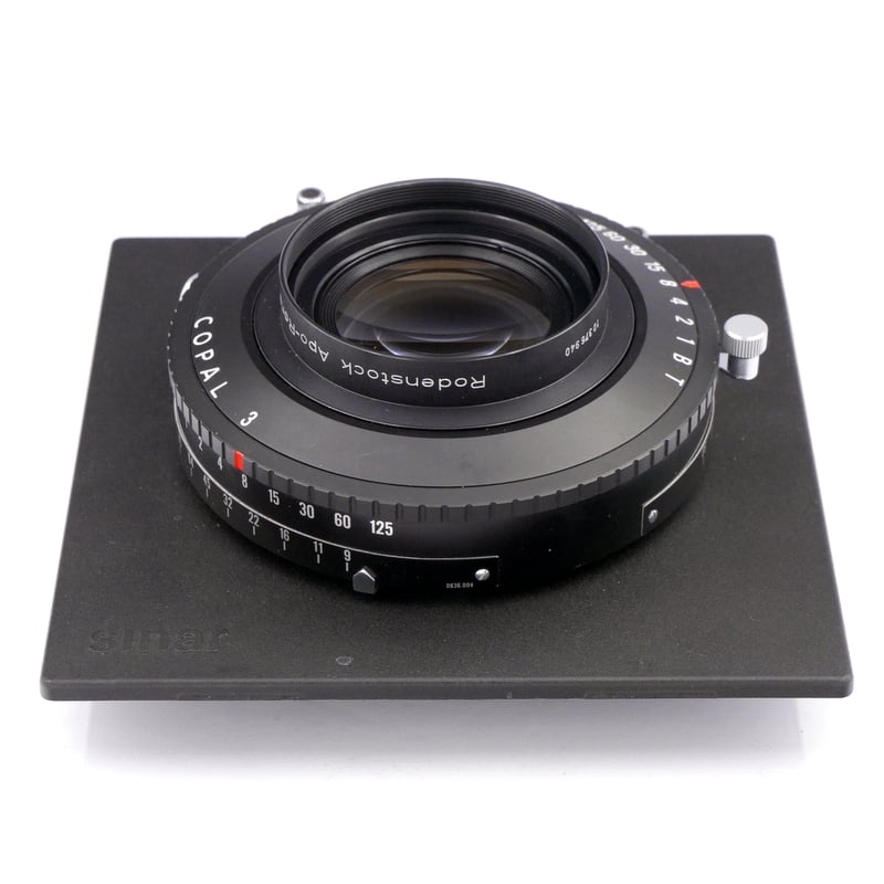 Best image for Rodenstock APO-Ronar 360mm F/9 Lens in Copal 3 shutter with Sinar PM79/1 Lens Board