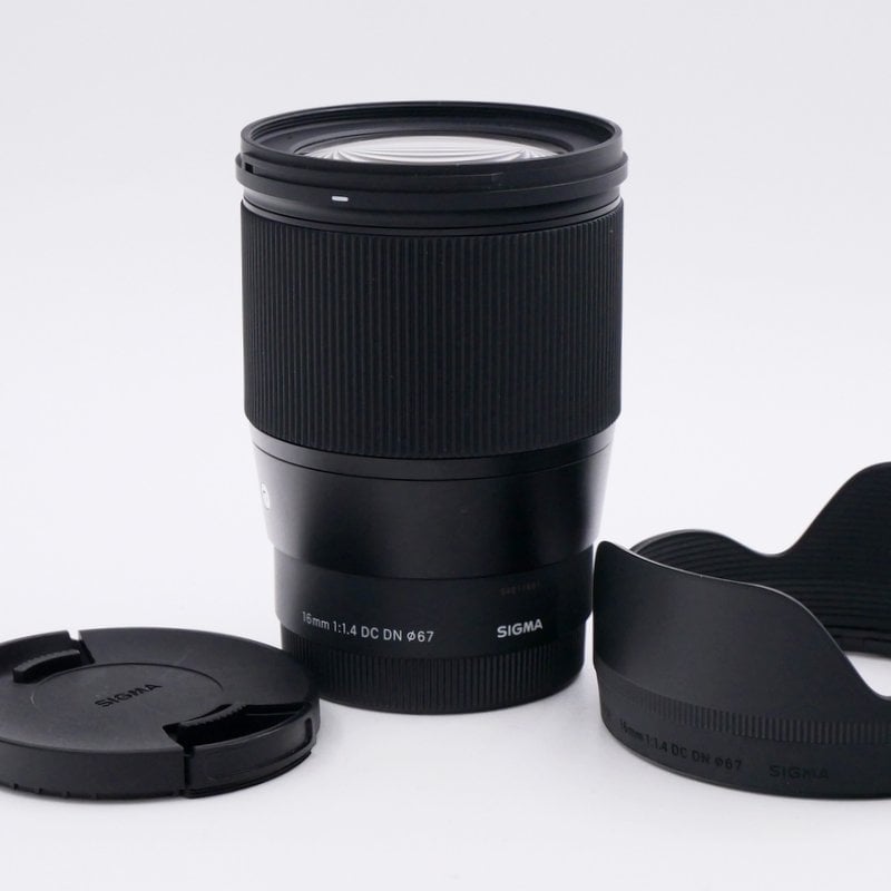 S-H-3FK8WY_1.jpg - Sigma AF 16mm F/1.4 DC DN Contempory Lens in Sony E Mount - Thumbnail