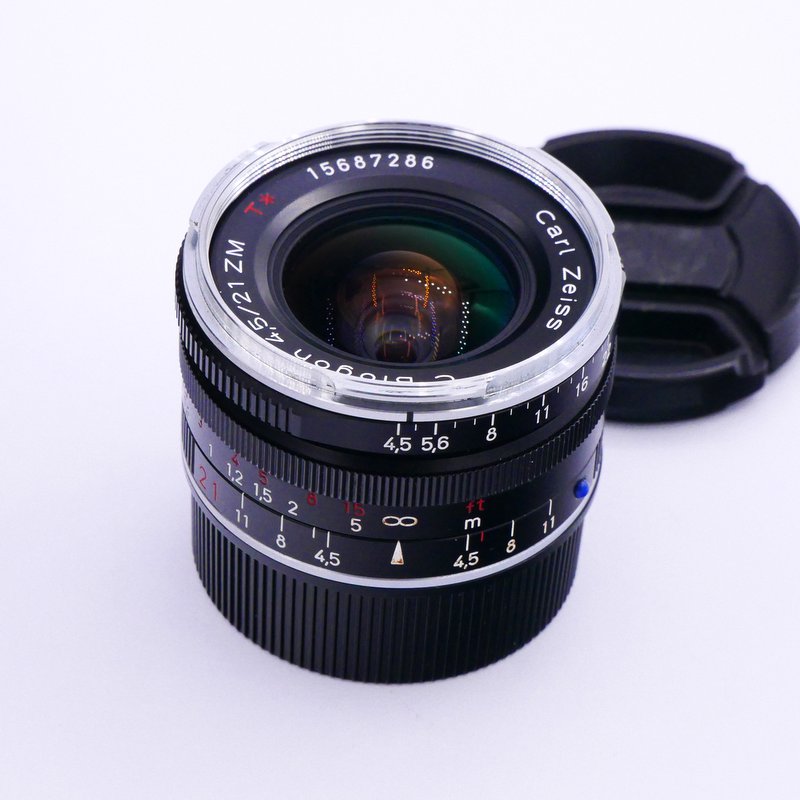 S-H-3NLN5A_2.jpg - Zeiss MF 21mm F/4.5 T* C Biogon ZM Lens in Leica M Mount - Image 1