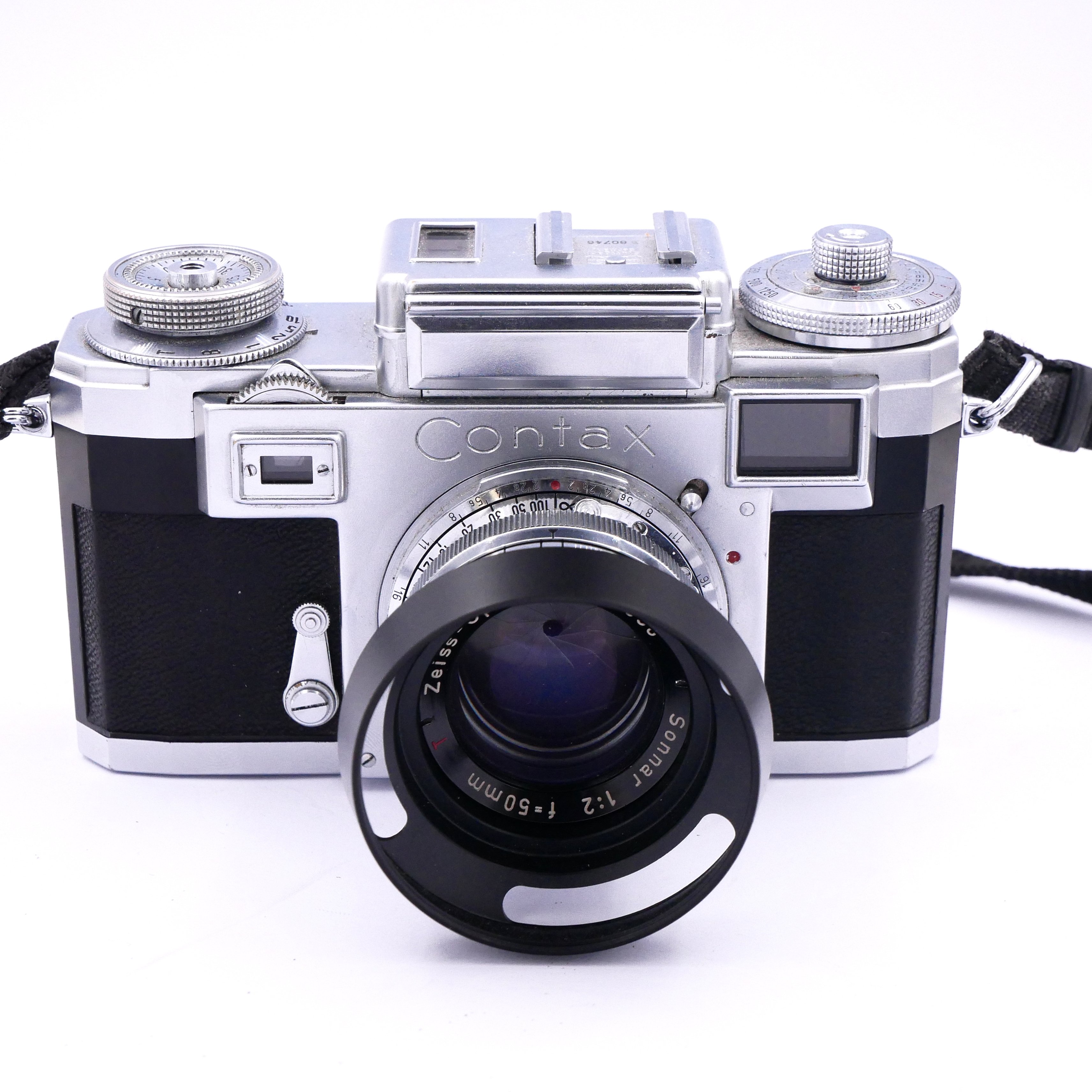 Best image for Contax IIIa 35mm Rangefinder Camera with Zeiss 50mm F2 Lens