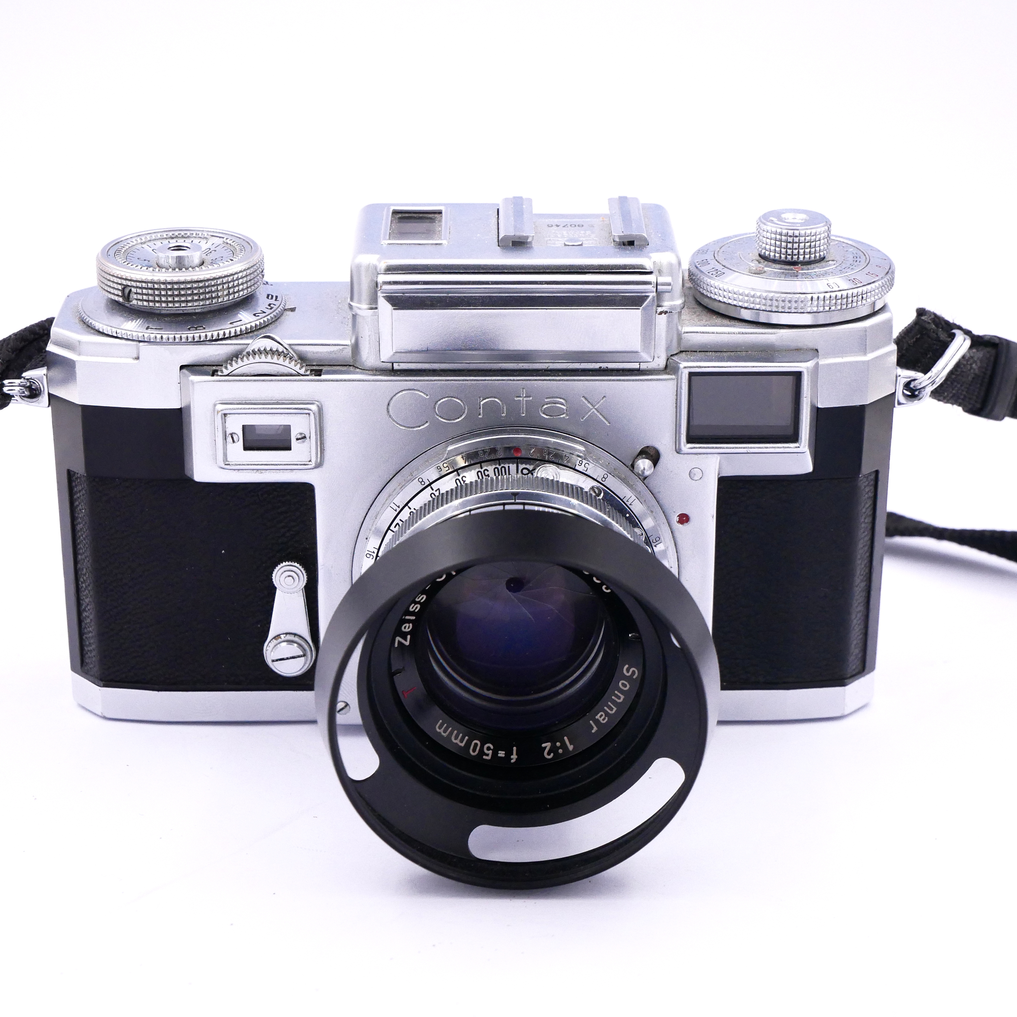 Best image for Contax IIIa 35mm Rangefinder Camera with Zeiss 50mm F2 Lens