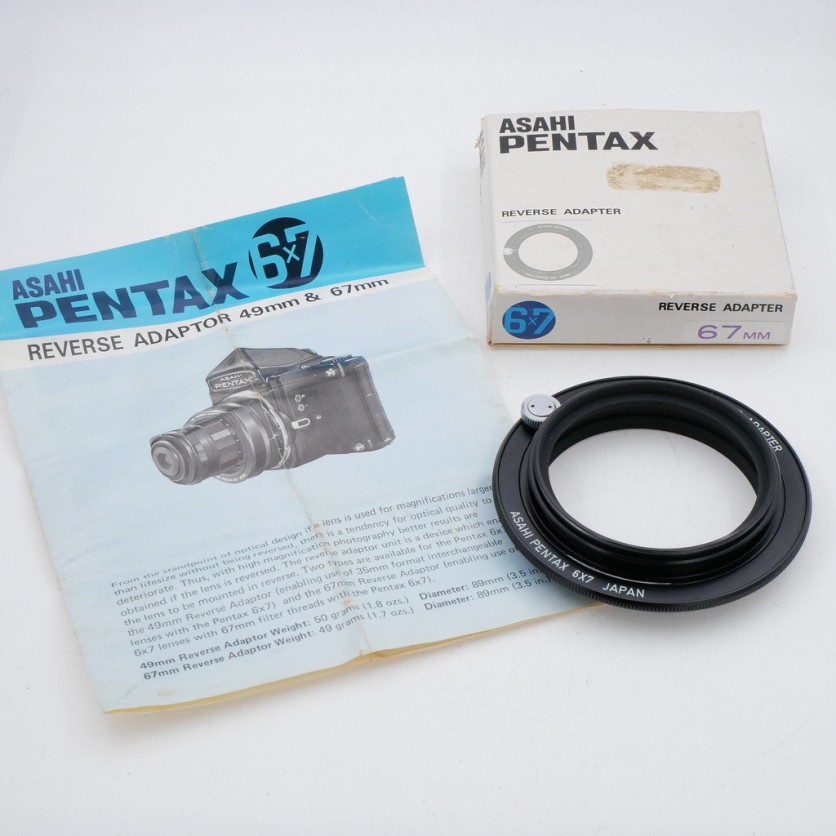 S-H-43X9CJ_2.jpg - Pentax 6x7 Reverse Adapter - 67mm