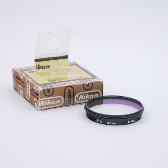 S-H-4JJ3P2_1.jpg - Nikon 39mm L37c Telephoto Lens Filter - Image 1