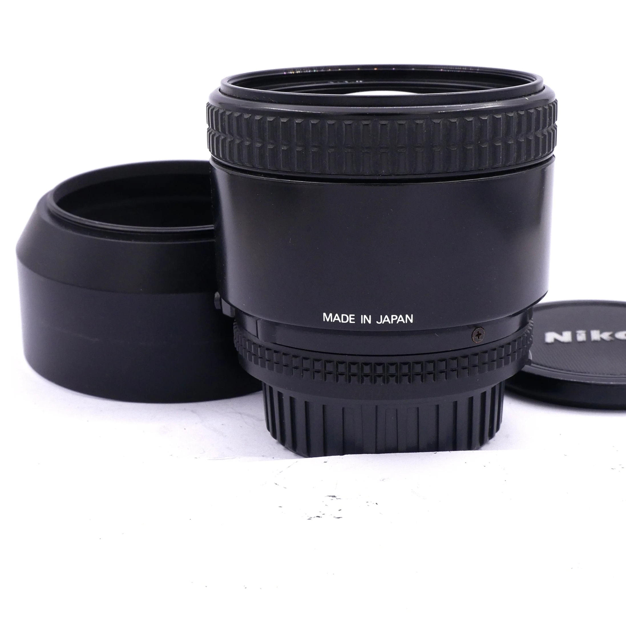S-H-4R82T3_1.webp - Nikon AF 85mm F/1.8 Lens + Hood in F Mount (was $395) - Image 3