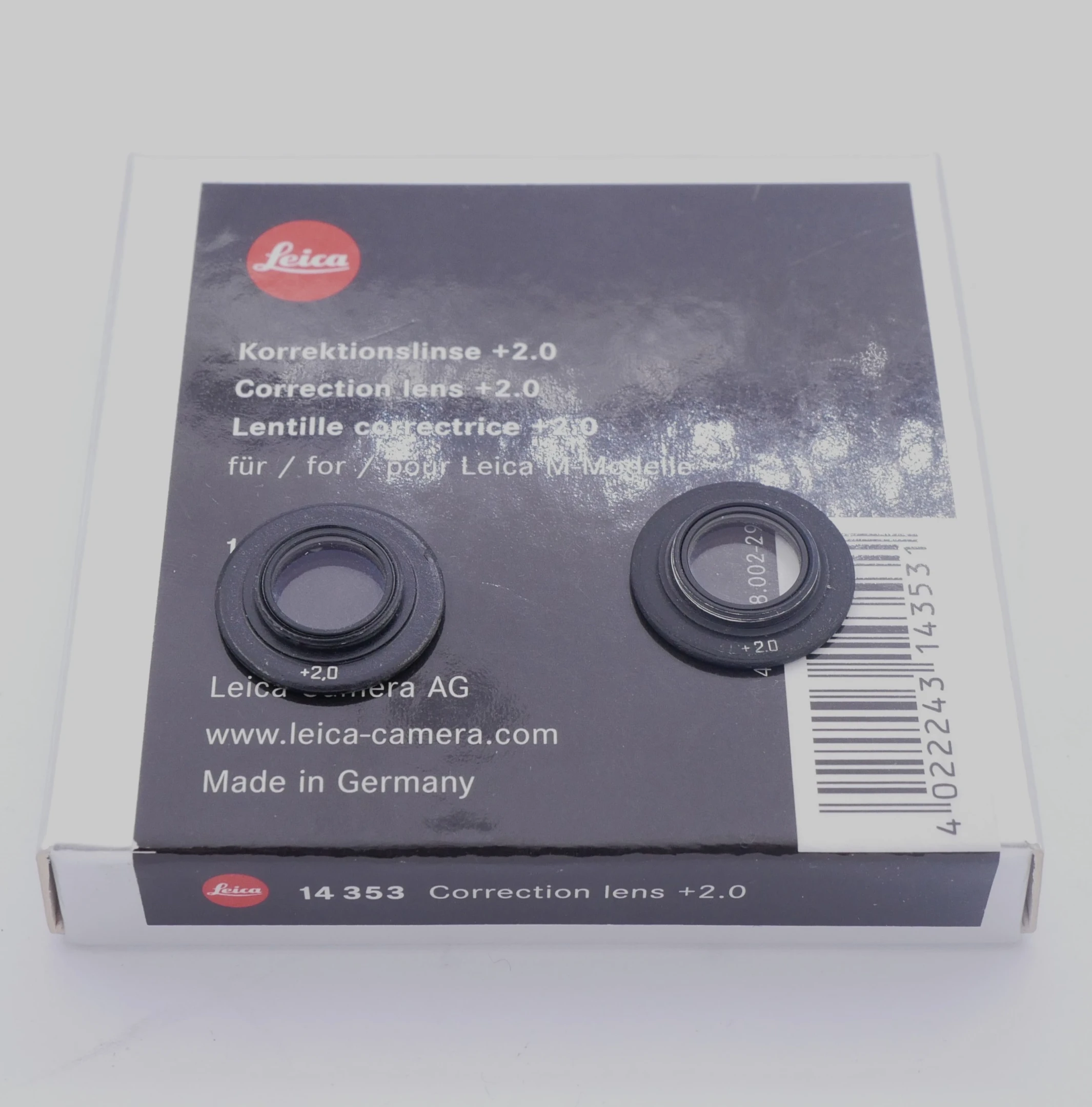 Best image for Leica 14353 +2 Correction Lens For Leica M-Model