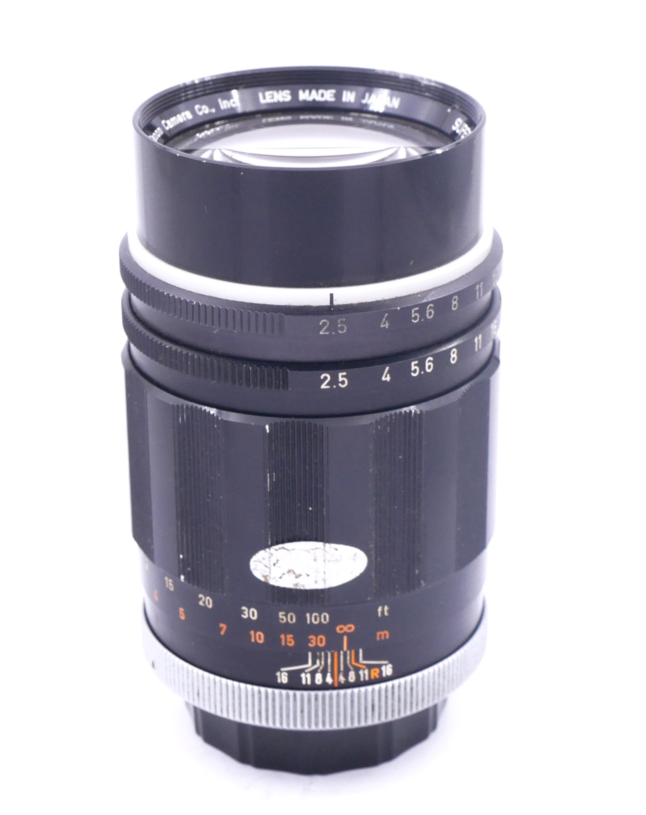 Canon Super-Canomatic 135mm F/2.5 Lens For Canon Canonflex - Best Available Image