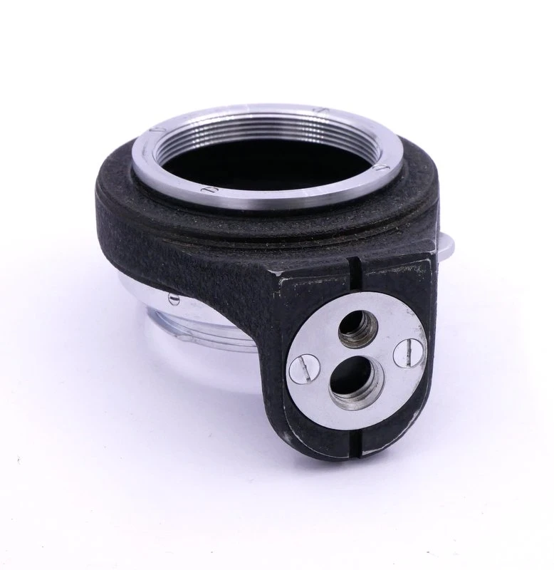 S-H-4YJWTT_10.webp - Leitz 125mm F/2.5 Hektor Lens on focusing mount (16446) - Leica Lens Made in Canada - Image 1