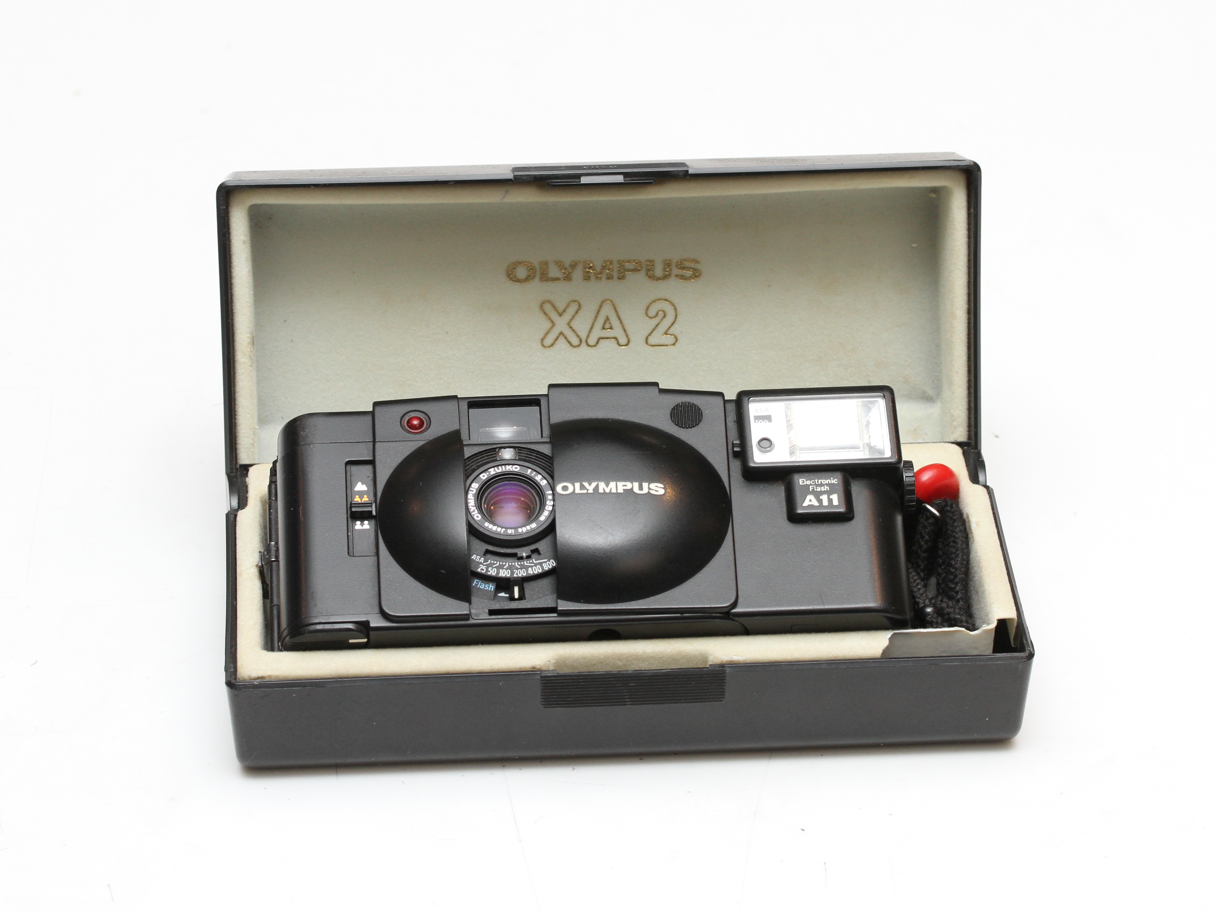 Olympus XA 2 with A11 Flash Film Camera - Best Available Image