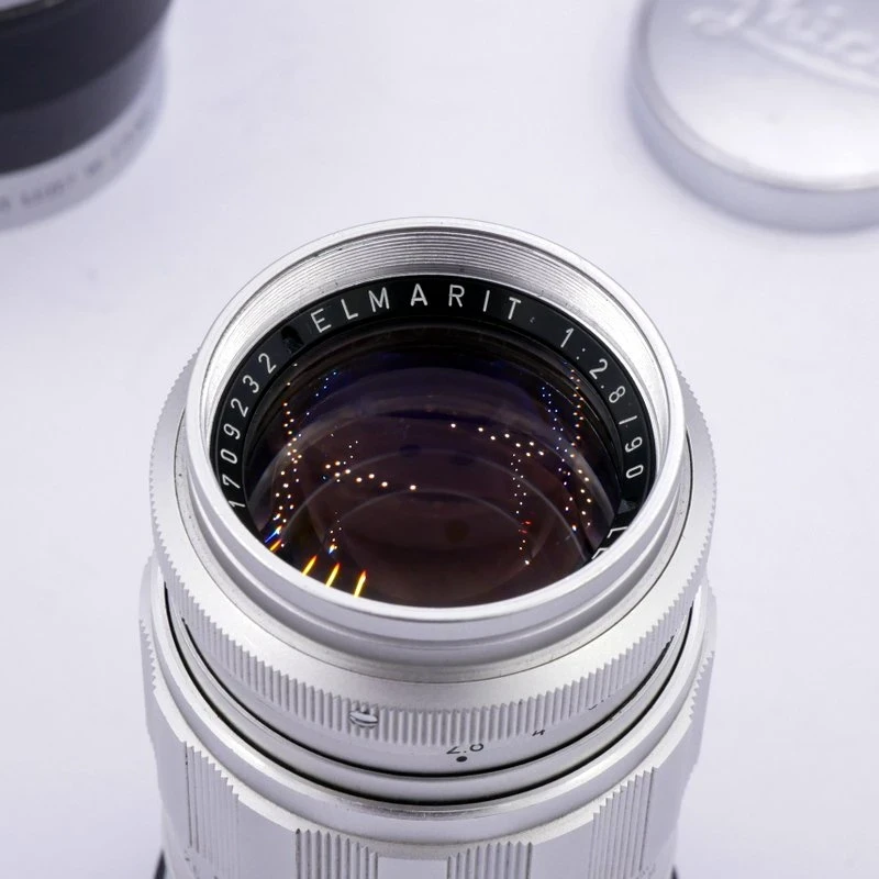 S-H-5SPR47_2.webp - Leitz MF 90mm F/2.8 Elmarit Lens with Caps and Hood in M Mount - Image 2
