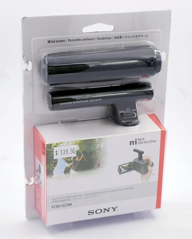 Sony ECM-GZ1M Gunzoom Microphone