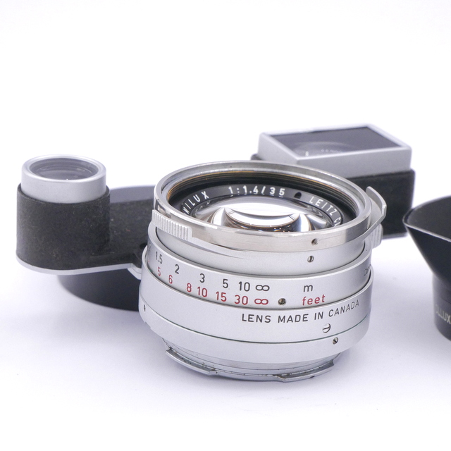S-H-5YK6H8_2.jpg - Leica MF 35mm F/1.4 Summilux Lens in M Mount with Goggles and OLLUX Hood  - Image 5