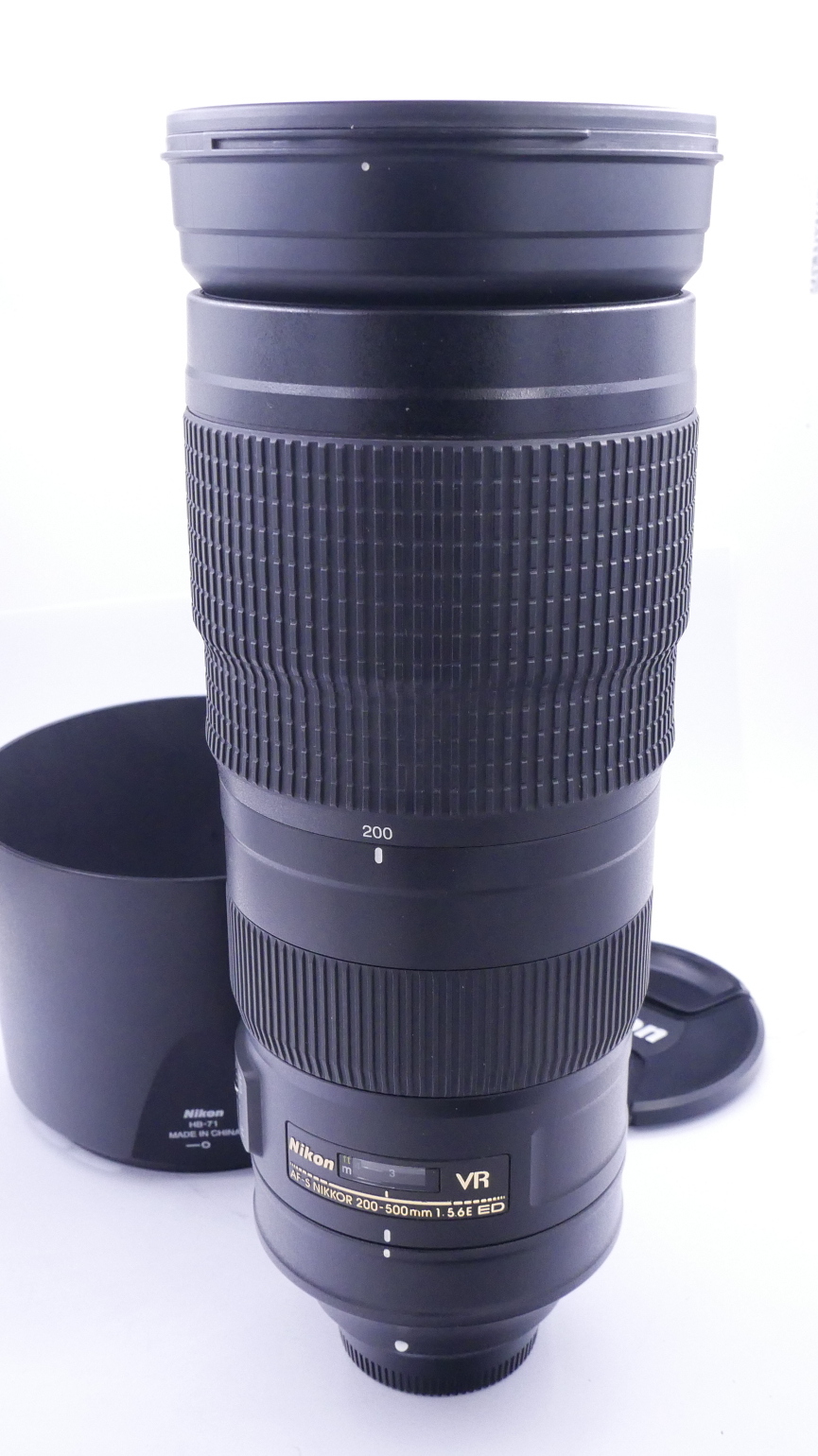 Nikon AF-S 200-500mm F5.6 E VR ED Lens - Best Available Image