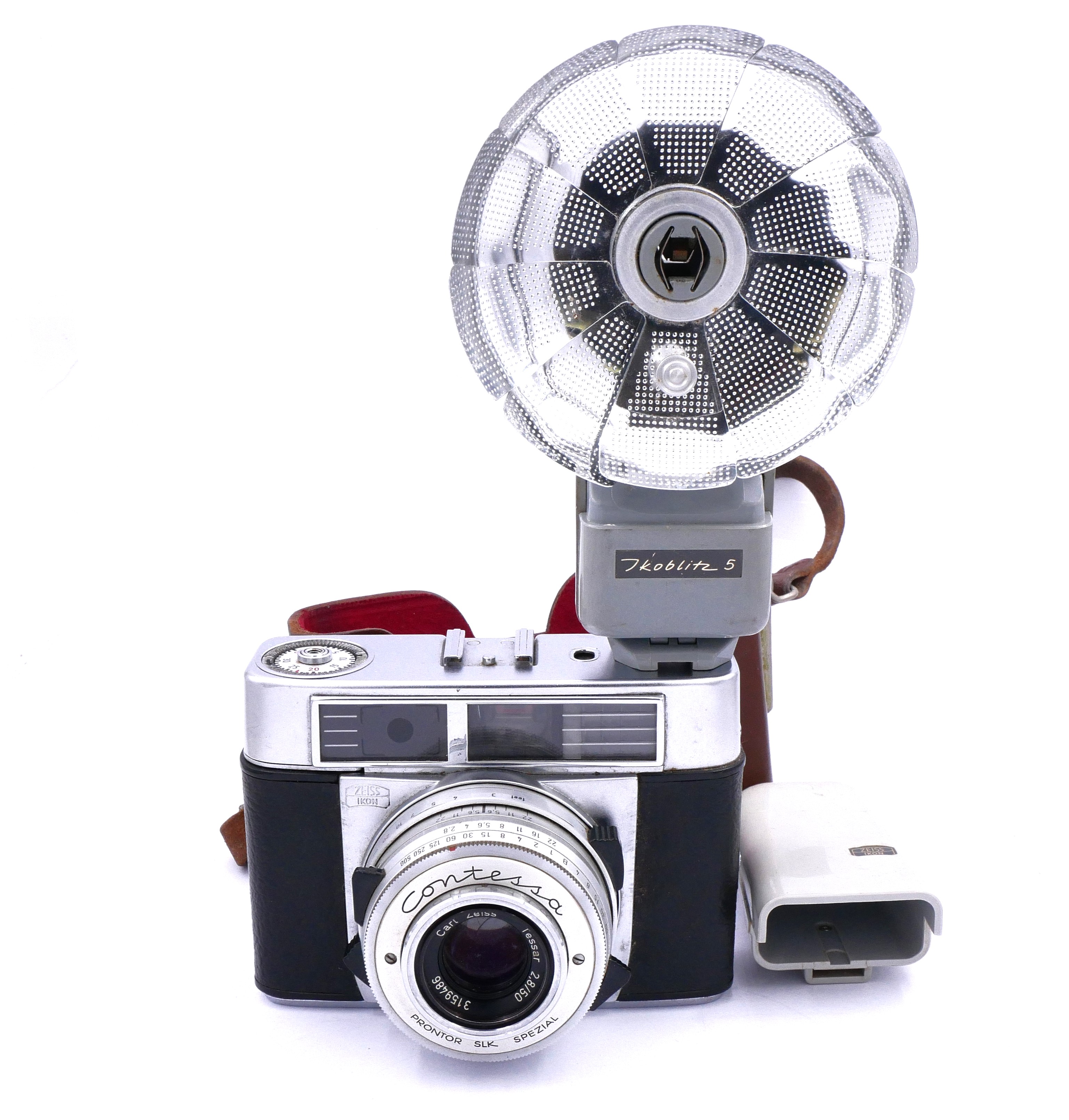 Zeiss Ikon Contessa with Ikoblitz 5 Flash - Best Available Image