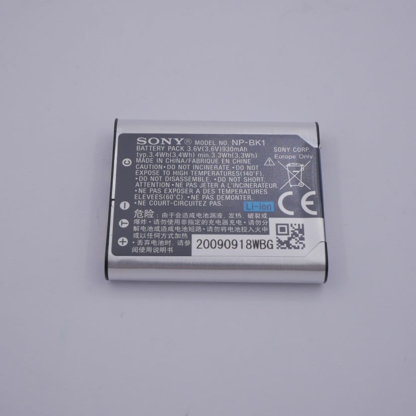 S-H-6ERVSC_2.jpg - Sony NP-BK1 Battery - Thumbnail 2