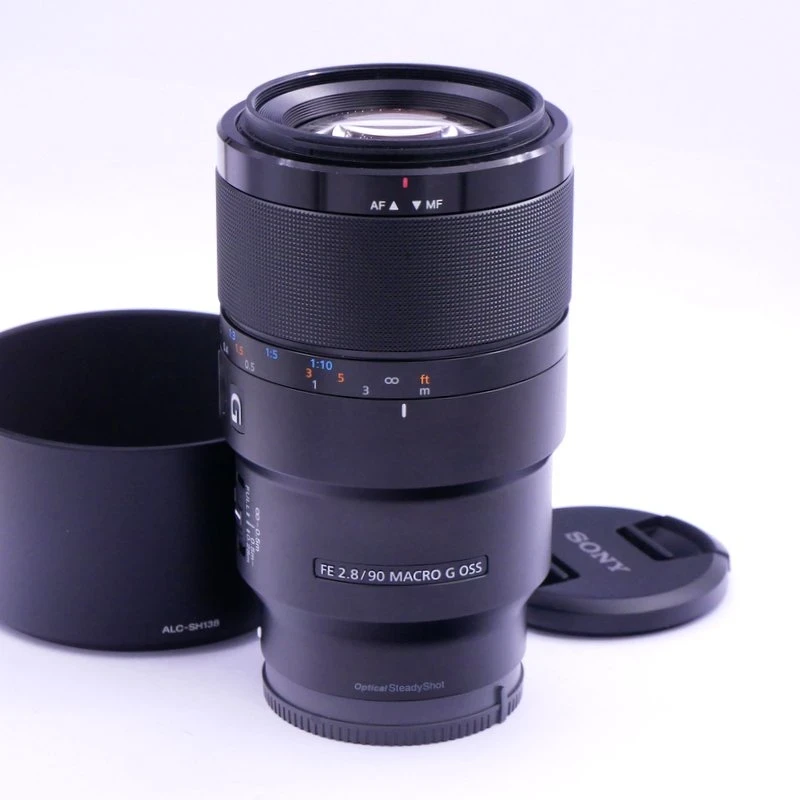 極美品】SONY FE 90mm F2.8 Macro G OSS 外装新品 Sony 90mm Macro F2