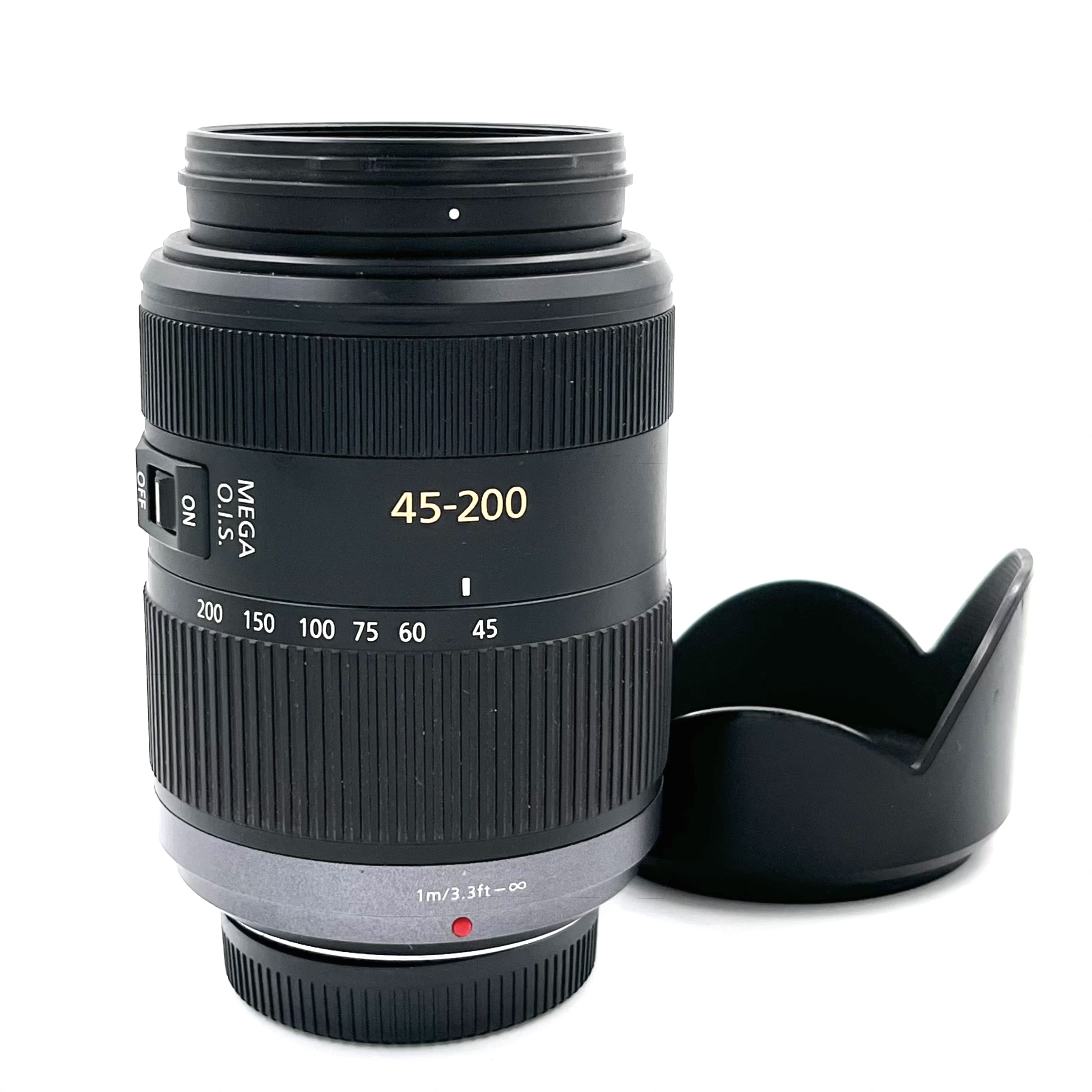 Panasonic Lumix 45-200mm F/4-5.6 G Vario Mega OIS Lens - Best Available Image
