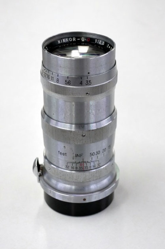 Nikon MF 13.5cm F3.5 Nikkor Q.C S Eries Lens for Rangefinders - Nippon Kogaku