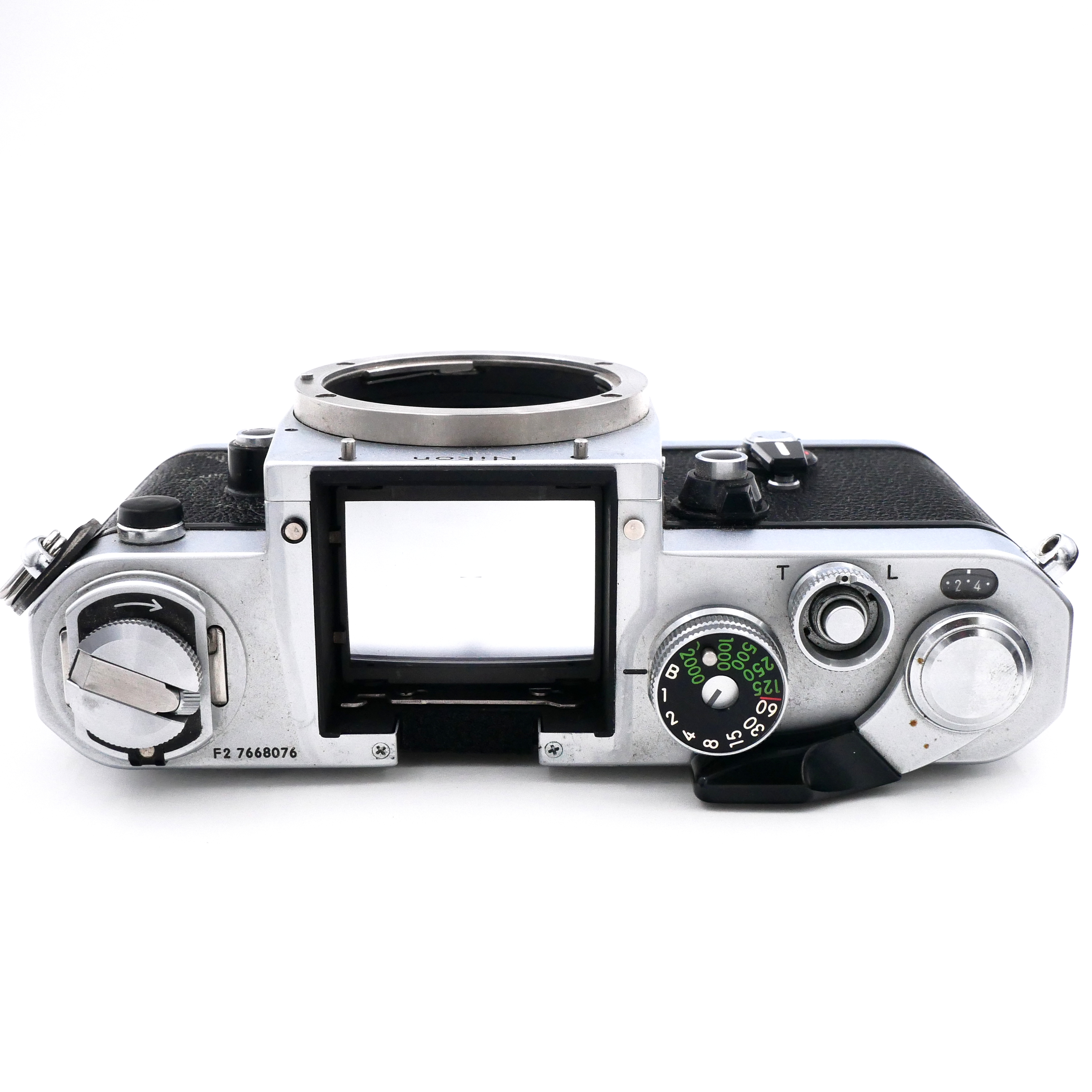 S-H-7E596P_3.jpg - Nikon F2 SLR Film Camera with Nikon MB-1 and MD-2 - Image 6