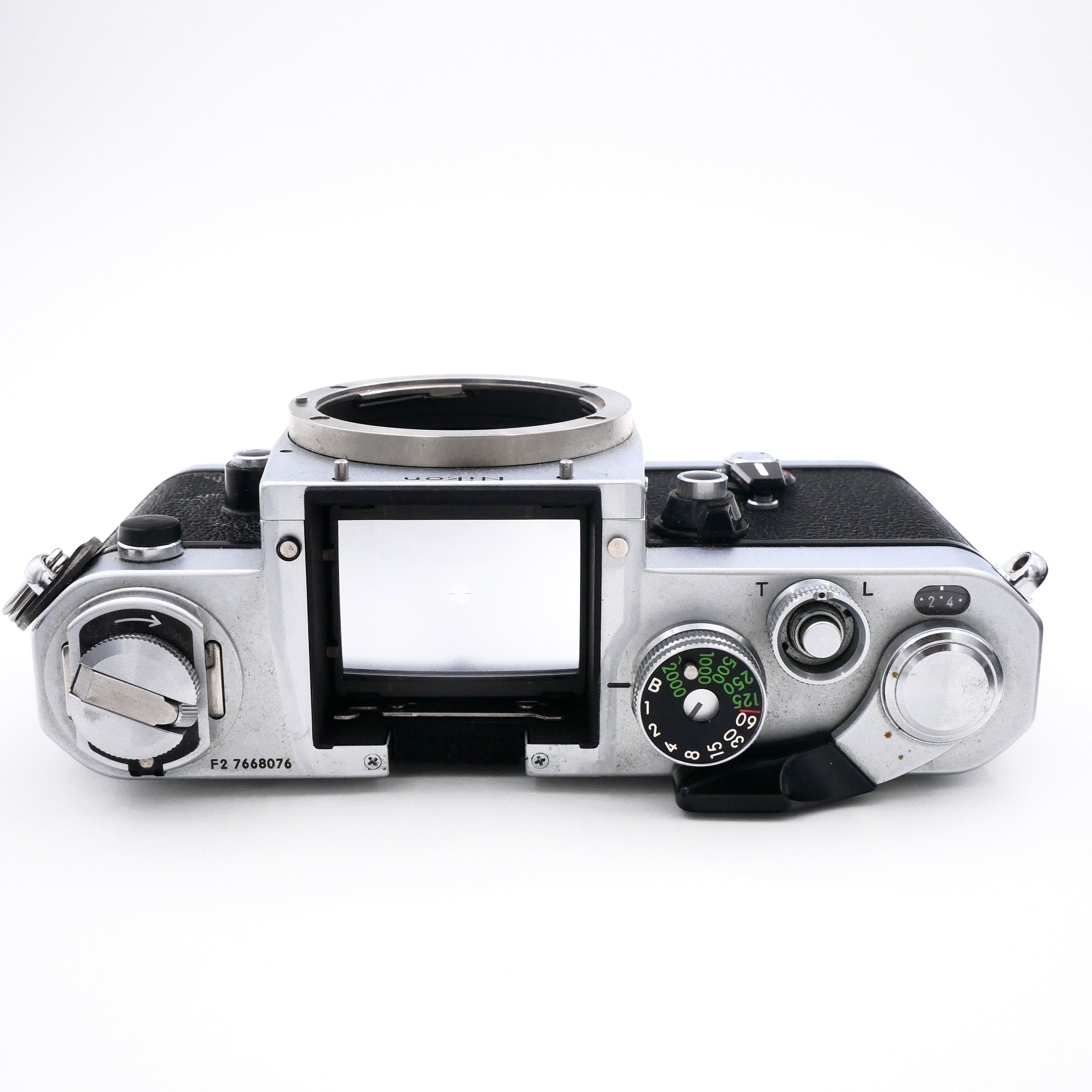 S-H-7E596P_8.jpg - Nikon F2 SLR Film Camera with Nikon MB-1 and MD-2 - Image 5