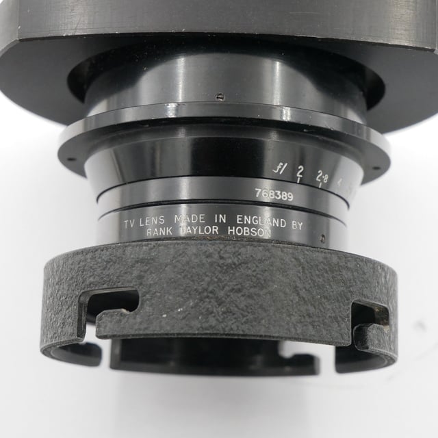 S-H-7KYJU9_5.jpg - Taylor Hobson 3in 75mm f/2 T2.3 Ortal TV Lens + Hood - Image 1