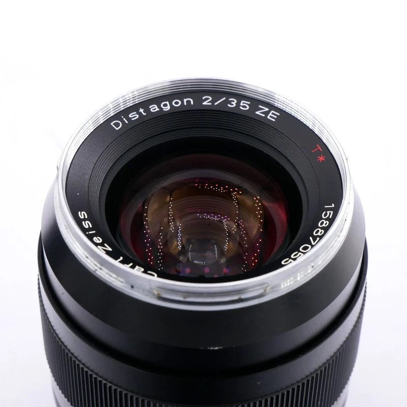 S-H-7UK3XV_3.webp - Zeiss MF 35mm F/2 ZE Distagon T* Lens + Hood - Canon EF Mount (was $895) - Thumbnail 1