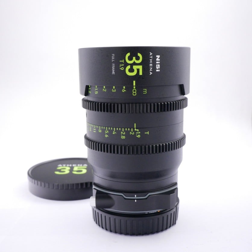 Nisi Athena MF 35mm T/1.9 Full Frame Cine Lens in Canon RF Mount (was $1595)