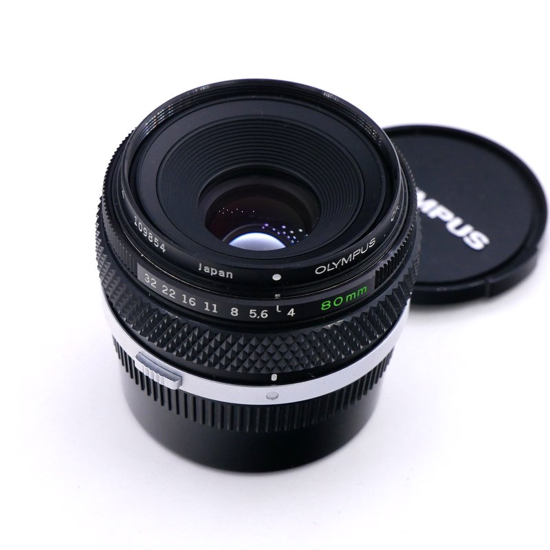 S-H-8ERVFY_2.jpg - Olympus MF 80mm F/4 Auto-1:1 Macro Lens in OM Mount - Image 1